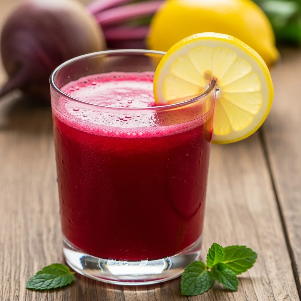 Como Preparar um Delicioso Suco de Beterraba com Limão