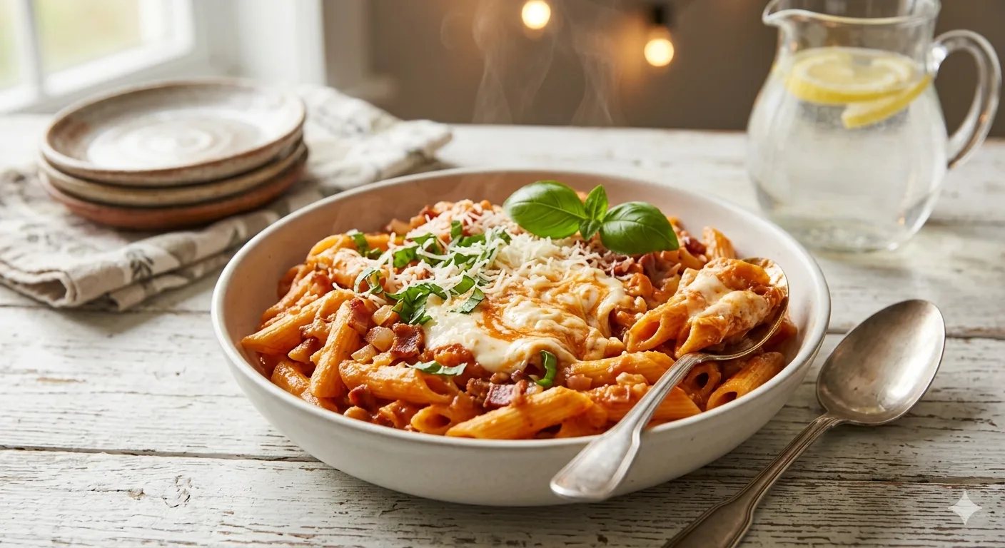 Você pode fazer básico? Esse jantar de uma panela só fica pronto em 15 minutos e não suja a cozinha
